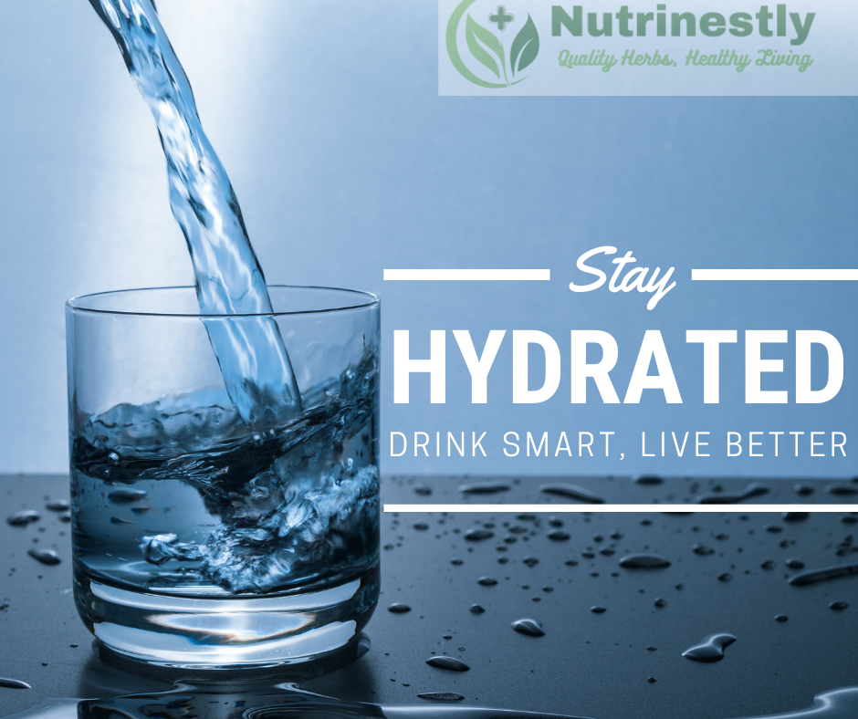 Stay hydrated stay healthy